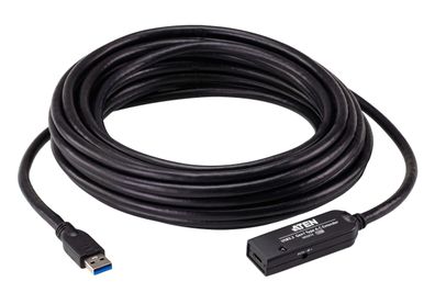 ATEN UE331C Verlängerungskabel, USB 3.2 Gen1, USB-A Stecker zu USB-C Buchse, 10m