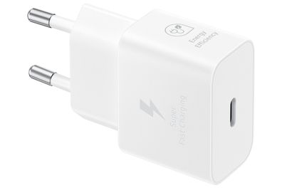 Samsung Schnellladegerät T2510 USB-C 25W ohne Datenkabel White