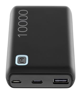 Cellularline Power Bank Essence 10000, schwarz