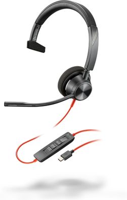 Poly Headset Blackwire C3310 Mono USB-C/A