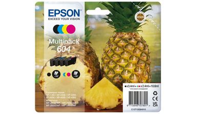 Epson Tintenpatrone 604 Multipack BK/C/M/Y