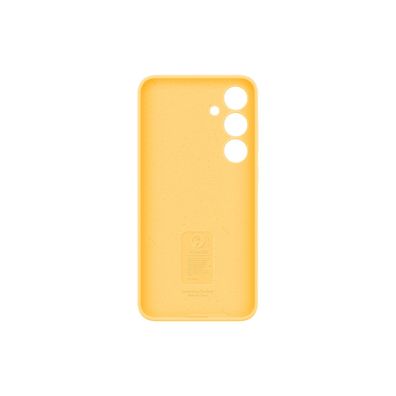 Samsung Silicone Case für Galaxy S24 + , Yellow