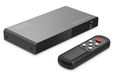 Digitus 3x1 HDMI Switch, 4K/60Hz HDCP 2.3