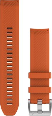 Garmin MARQ Ersatzarmband Quickfit 22mm Silikon, orange