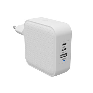 Hyper HyperJuice 70W USB-C GaN Travel Charger (3C+1A) - White