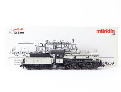 Märklin H0 34559 Dampflok Schlepptenderlok BR 55 / Delta Digital MHI NEM