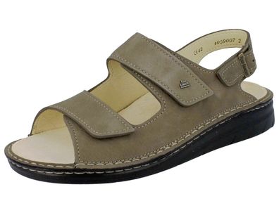 FINN Comfort Benin Herren Sandale braun oxide/ Tango Nubukleder