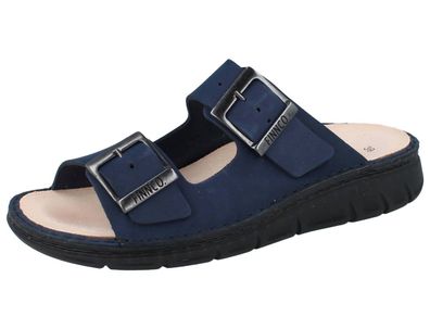 FINN Comfort FINNCO Cayman Soft Damen und Herren Pantolette blau atoll Neptun