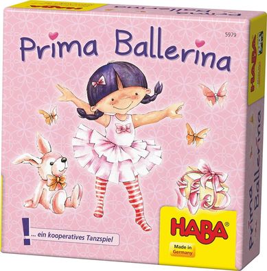 HABA 5979 Prima Ballerina Tanzspiel Familienspiel Bewegungsspiel Kinderspiel