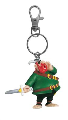 Asterix & Obelix Kapitän Rotbart Schlüsselanhänger Keychain