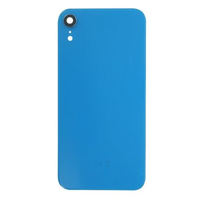 Replacement iPhone XR Akkufachdeckel blau, ohne Logo