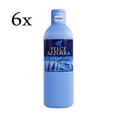 Paglieri Felce Azzurra Badeschaum classic 6x 650ml absolut sanft