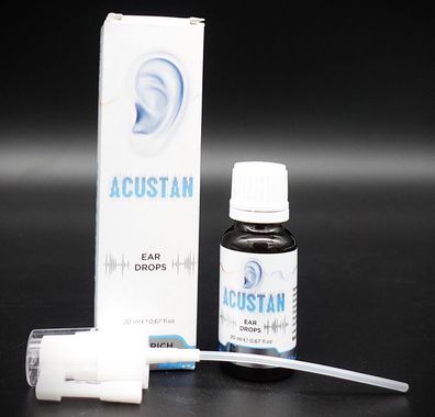 Acustan Ohrentropfen 20 ml EAR DROPS das Original Schnellversand