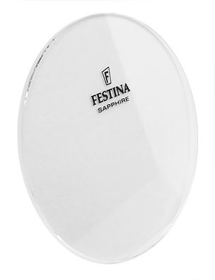 Festina Automatik | Uhrenglas Saphirglas mit Logo rund flach | F20536