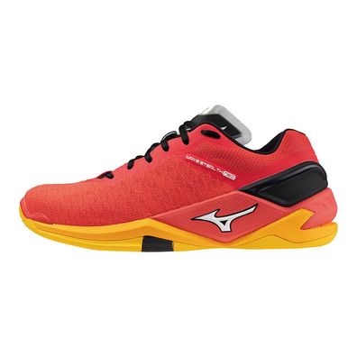 MIZUNO Wave Stealth Neo Indoorschuhe Handball leuchtend rot