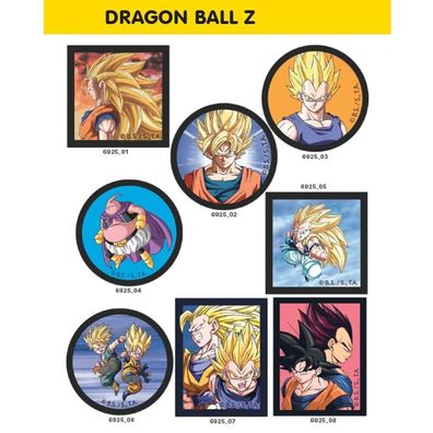 CMM Dragon Ball Z Applikation, Bügelbild, Patch, verschiedene Dragonball Motive