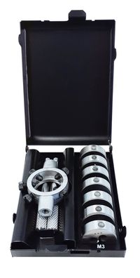Schneideisen Satz HSS-G 8-tlg.; M3 - M12 mit Schneideisenhalter