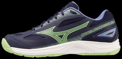 MIZUNO Stealth Star 2 Junior Indoorschuhe Handball Kinder Dunkelblau