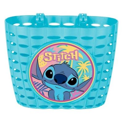 Disney Fahrradkorb Lenkerkorb STITCH: Meega, nala kweesta! - türkis