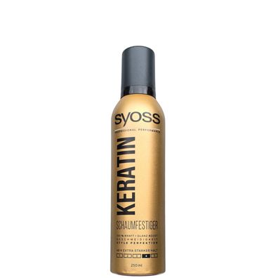 Syoss/ Keratin Mousse 48H Schaumfestiger 250ml/ Haarstyling/ Haarpflege