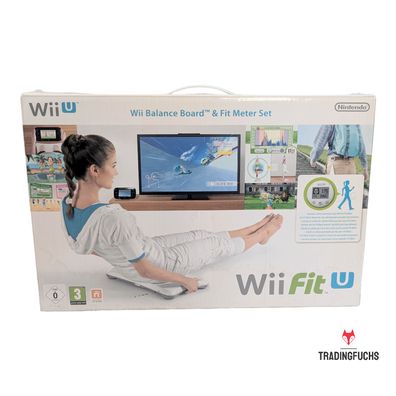 Nintendo Wii Fit U inkl. Fit Meter + Balance Board komplett | Neuwertig