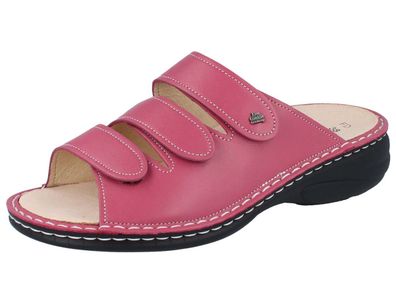 FINN Comfort Hellas Damen Pantolette rosa azalea Nube Glattleder