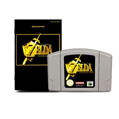 N64 Spiel ZELDA - Ocarina OF TIME + Anleitung