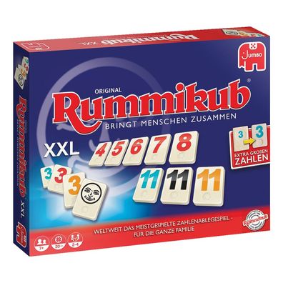 JUMBO 03819 Rummikub XXL, Familienspiel