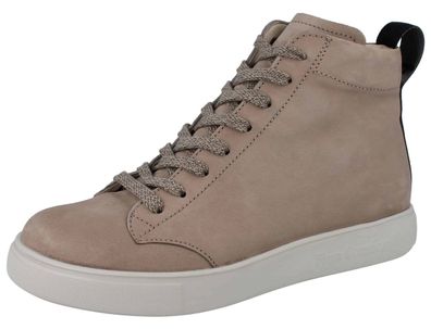 FINN Comfort FINNCO Pisco Damen Schnürschuhe knöchelhoch beige gravel Nubuk