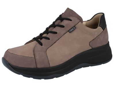 FINN Comfort FINNCO Lafayette Damen Halbschuhe braun elefante Nubukleder