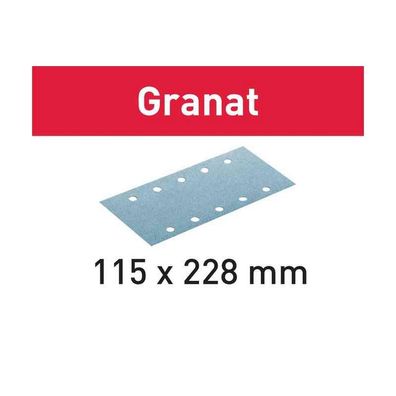 Festool Schleifstreifen Granat STF 115x228 P100 GR 100 Stück RS 200 RS 2 499632