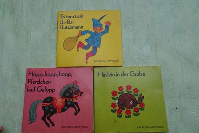 3x Klein HappyBuch Delphin 77/78 Annegert Fuchshuber Häslein in der Grube Hopp Bi-Ba