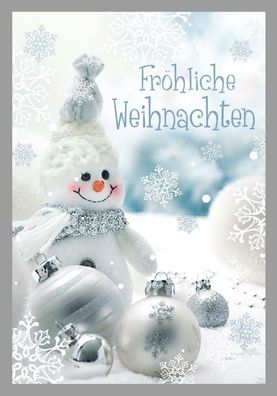 3D Weihnachtsklappkarte - Fröhliche Weihnachten