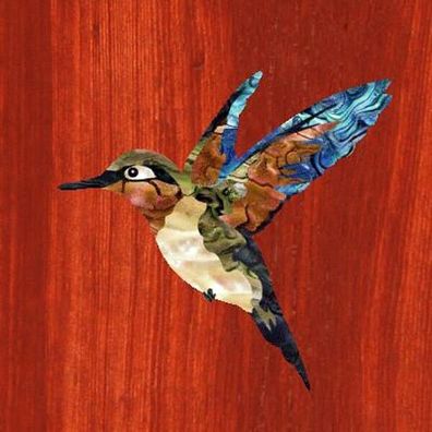 B-142HB Inlay Stickers, Hummingbird