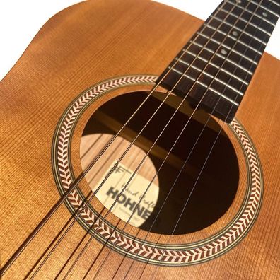 RS-244ST-HE Inlay Stickers, Rosette Stripes (Woody-Herringbone) - Purfling for G