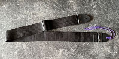 Gitarrengurt Rhythin in Schwarz Nylon - Guitar Strap