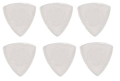 Dunlop Plektrum Stubby Triangle transparent 1,50mm 6 Stück