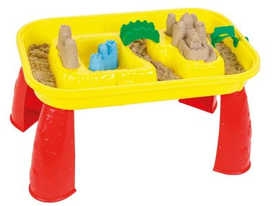 Sand und Wassertisch mit viel Zubehör, Spieltisch für Kinder, Gartenspieltisch