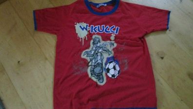 Gebrauchtes T-SHIRT MIT-PRINT IN GR. 152 Gebraucht