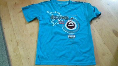 Gebraucht blaues Shirt IN GR.110 gebraucht