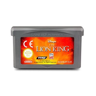 GBA Spiel Disneys The Lion King - Der König der Löwen