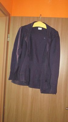 Gebraucht Strickjacke Brombeerefarben GR.46 Gebraucht