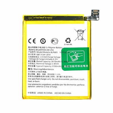 MPS Akku BLP685 3700 mAh für OnePlus 6T/7