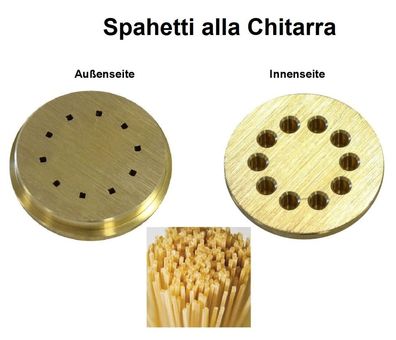 Nudelmatrize Nudelformscheibe Spaghetti Chitara Ø 5cm für Fimar Nudelmaschine MPF1,5