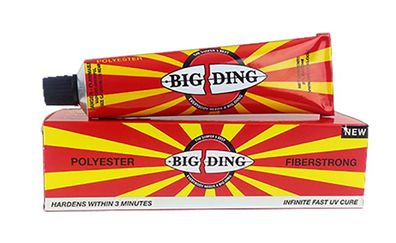 BIG DING Surf Repair Uv Cure Polyester Fiberstrong