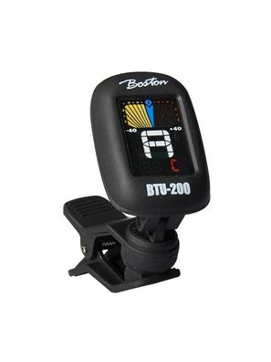 Boston BTU-200 Chromatischer Clip-Tuner (auch G + B + U + V), Vollfarbdisplay