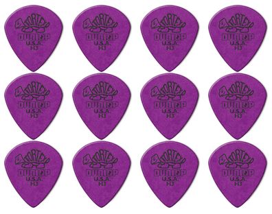 Dunlop Tortex Jazz Plektren H3 1,14mm violett 12 Stück