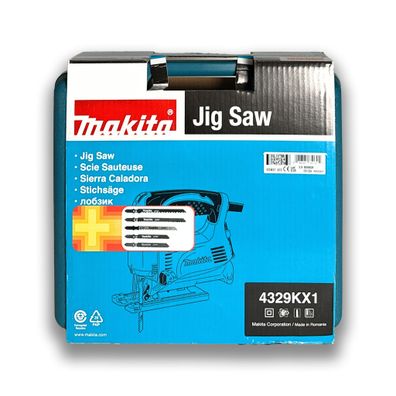 Makita 4329KX1 Jig Saw Stichsäge 450 Watt Sägeblatt Koffer NEU & OVP