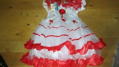 NEU festliches hübsches Kleid in gr.116 Neuware