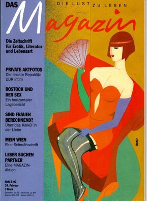 DDR Zeitschrift Das Magazin 1992